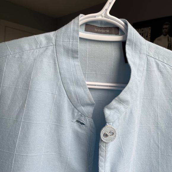 Stylish Linen Jacket by Liz Claiborne - Picture 8 of 9